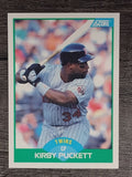 1989 Score #20 Kirby Puckett