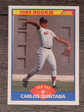 1989 Score #623 Carlos Quintana RC