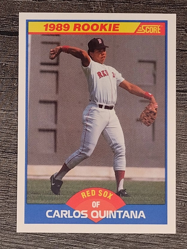 1989 Score #623 Carlos Quintana RC