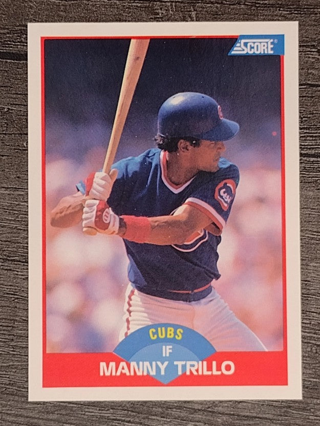 1989 Score #446 Manny Trillo