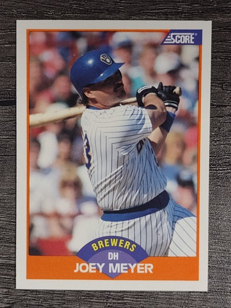 1989 Score #374 Joey Meyer