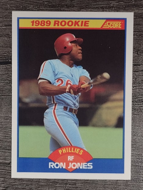 1989 Score #639 Ron Jones