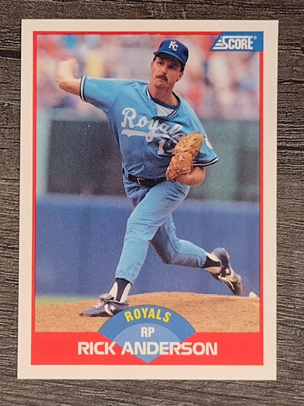 1989 Score #441 Rick Anderson
