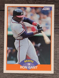 1989 Score #372 Ron Gant