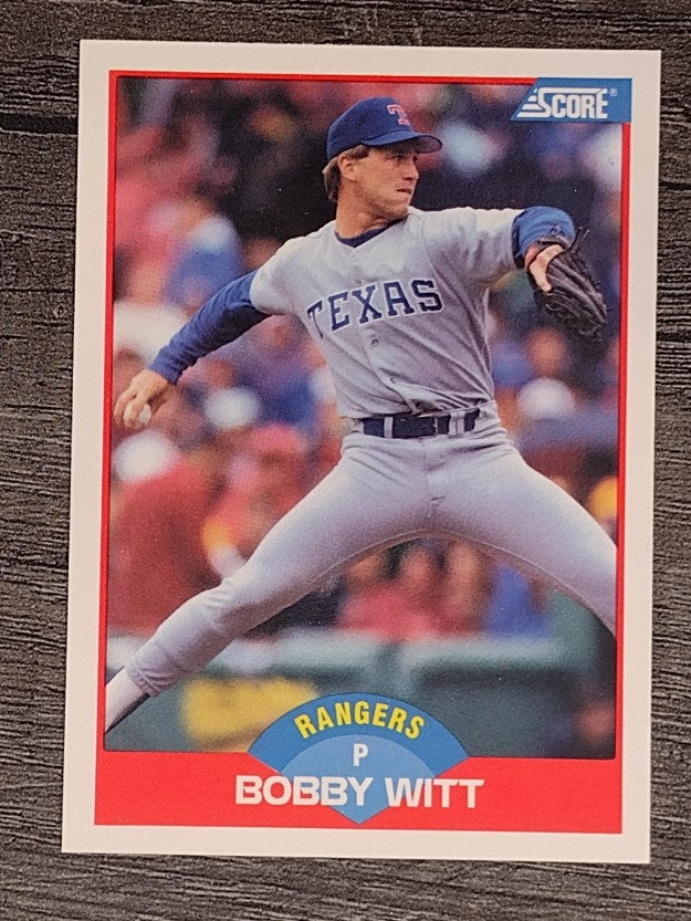 1989 Score #463 Bobby Witt