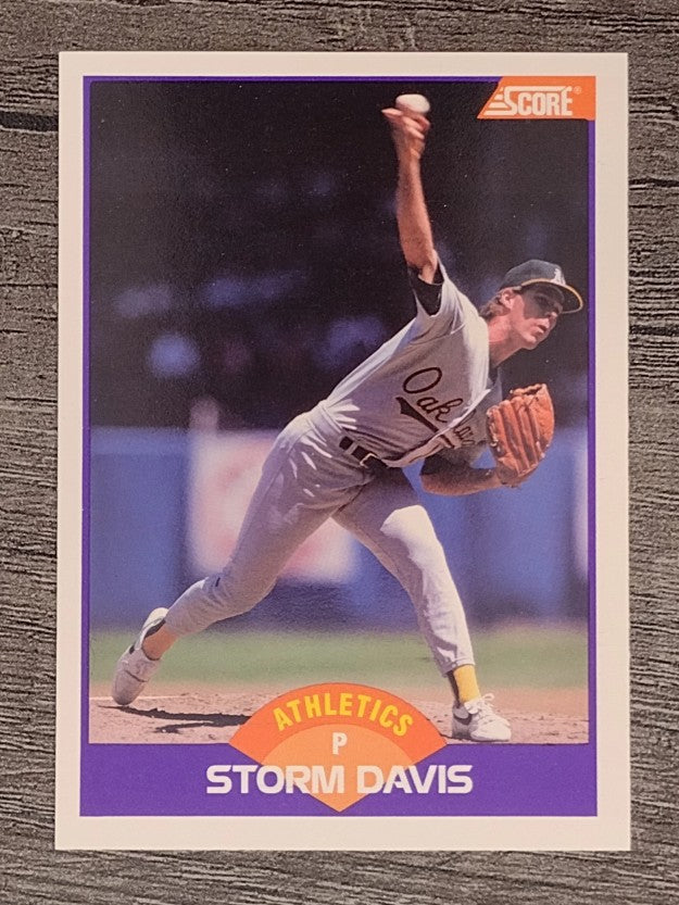 1989 Score #248 Storm Davis