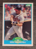 1989 Score #139 Ken Oberkfell