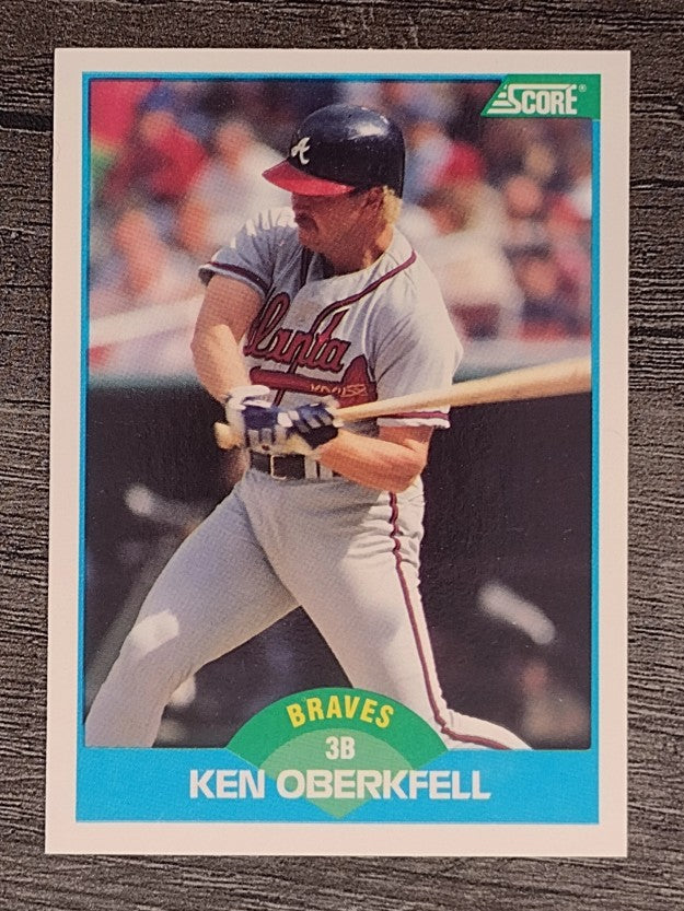 1989 Score #139 Ken Oberkfell