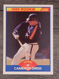 1989 Score #643 Cameron Drew