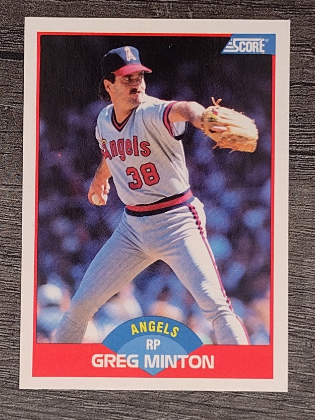 1989 Score #543 Greg Minton