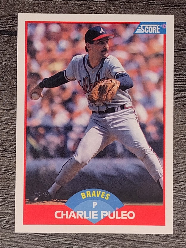 1989 Score #448 Charlie Puleo