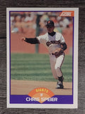 1989 Score #297 Chris Speier