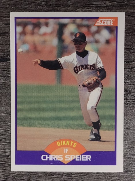 1989 Score #297 Chris Speier