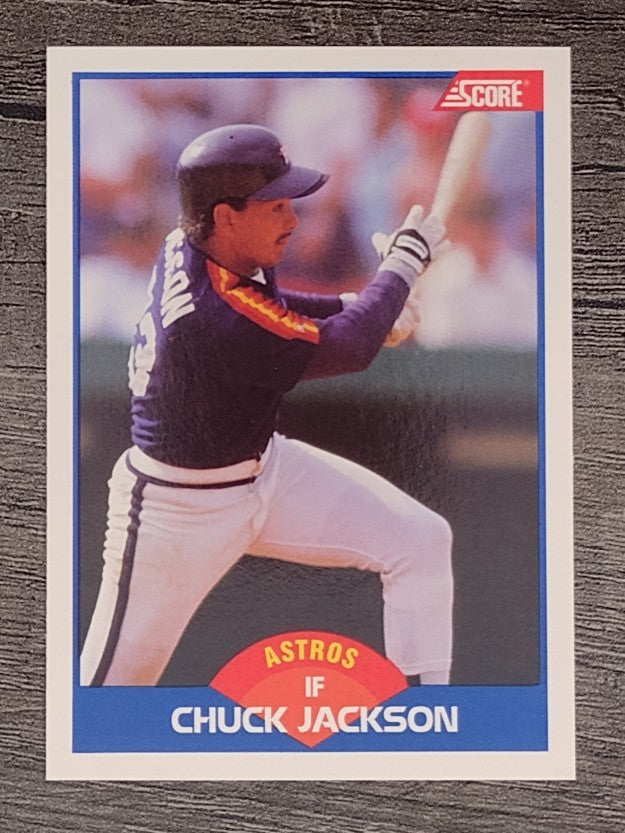 1989 Score #584 Chuck Jackson