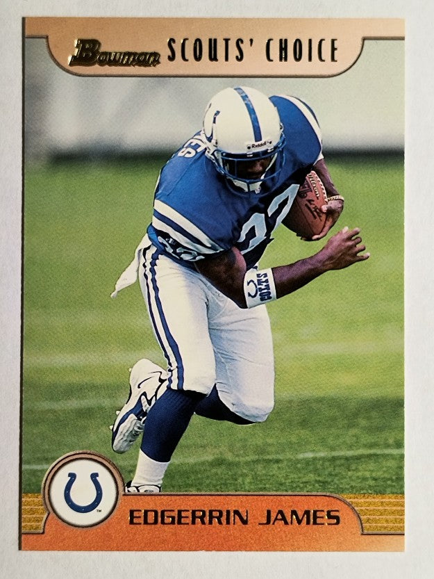 1999 Bowman Scout's Choice #SC3 Edgerrin James