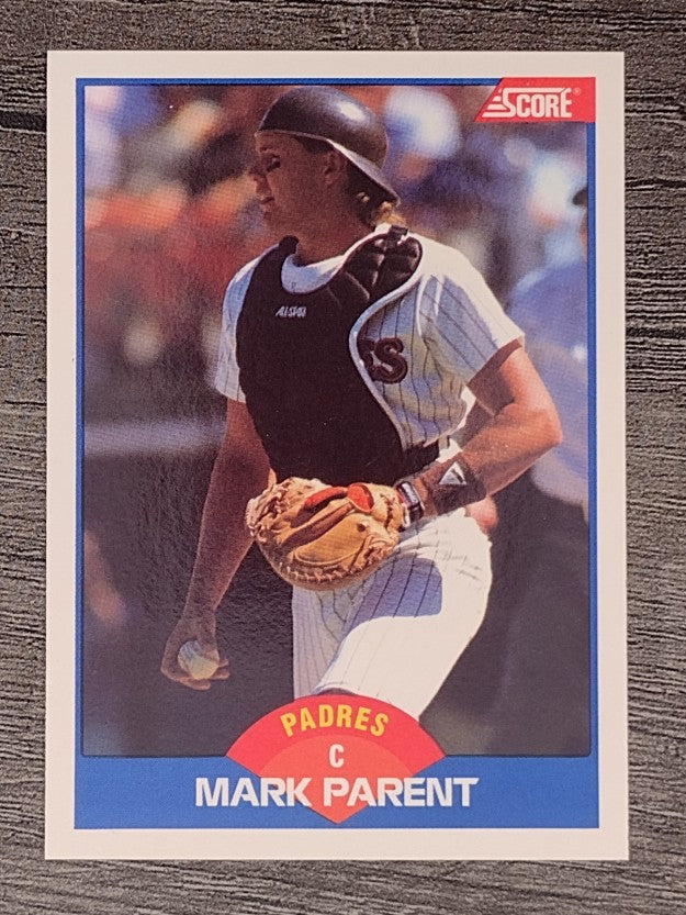 1989 Score #576 Mark Parent RC