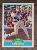 1989 Score #173 Jody Davis