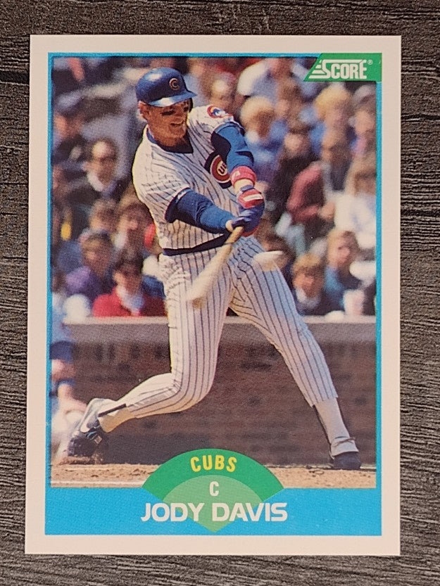 1989 Score #173 Jody Davis