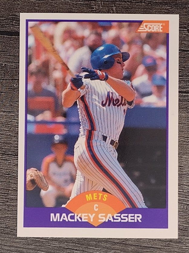 1989 Score #303 Mackey Sasser