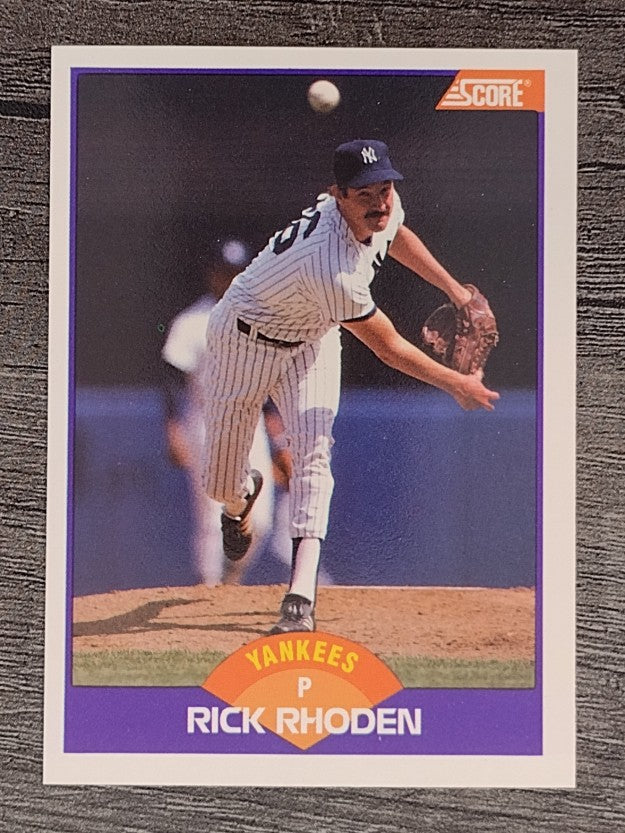 1989 Score #317 Rick Rhoden