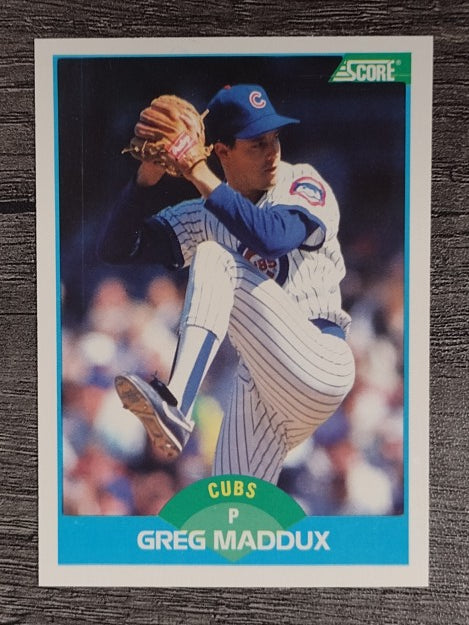 1989 Score #119 Greg Maddux