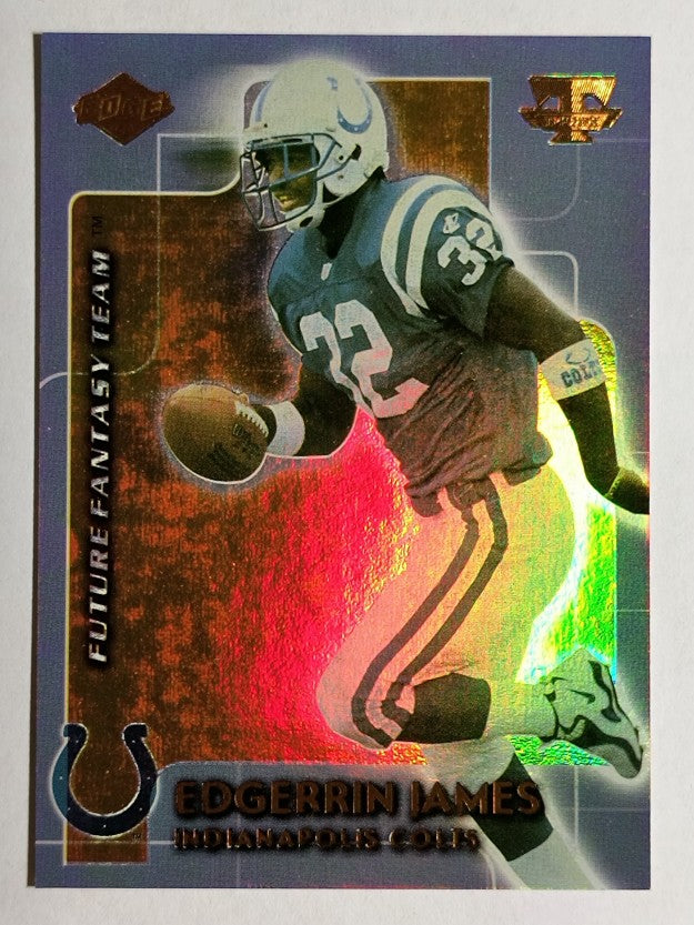 1999 Collector's Edge Triumph Future Fantasy Team #FFT11 Edgerrin James