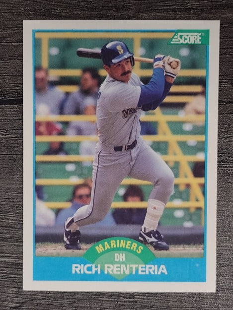 1989 Score #142 Rich Renteria