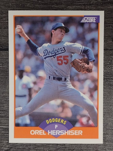 1989 Score #370 Orel Hershiser