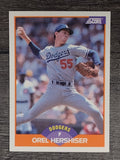 1989 Score #370 Orel Hershiser