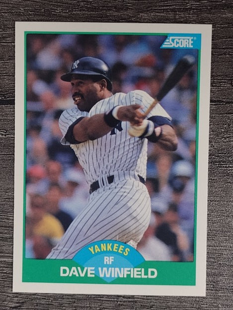1989 Score #50 Dave Winfield