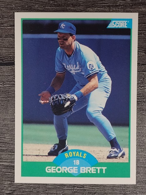 1989 Score #75 George Brett COR/At age 35