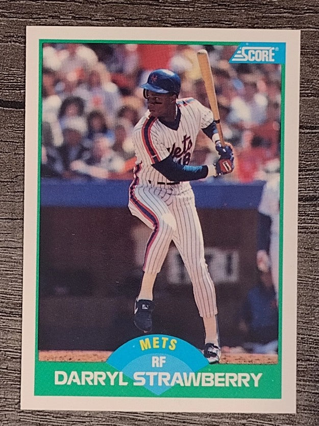 1989 Score #10 Darryl Strawberry