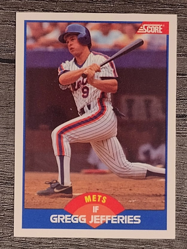 1989 Score #600 Gregg Jefferies