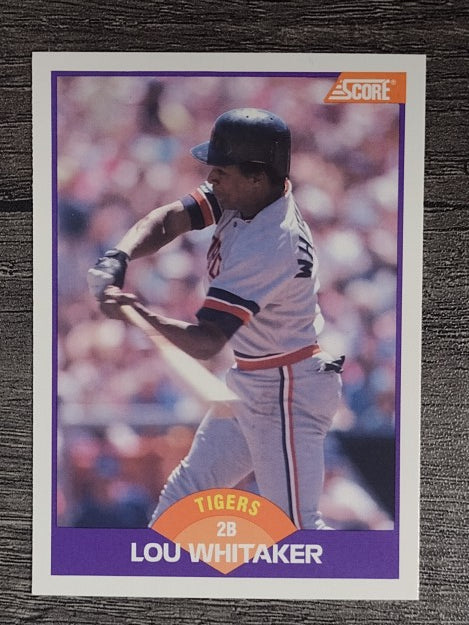 1989 Score #230 Lou Whitaker
