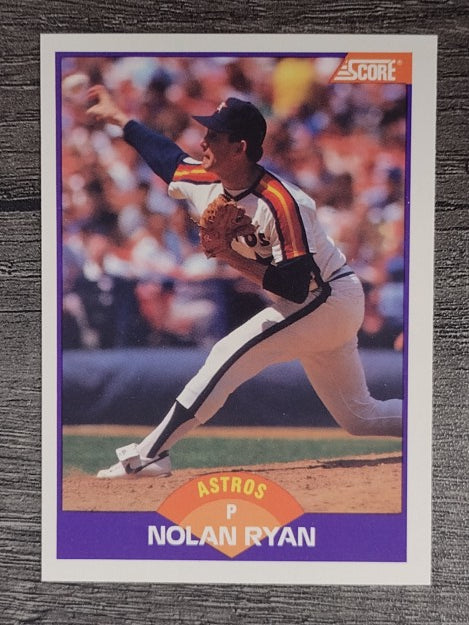 1989 Score #300 Nolan Ryan