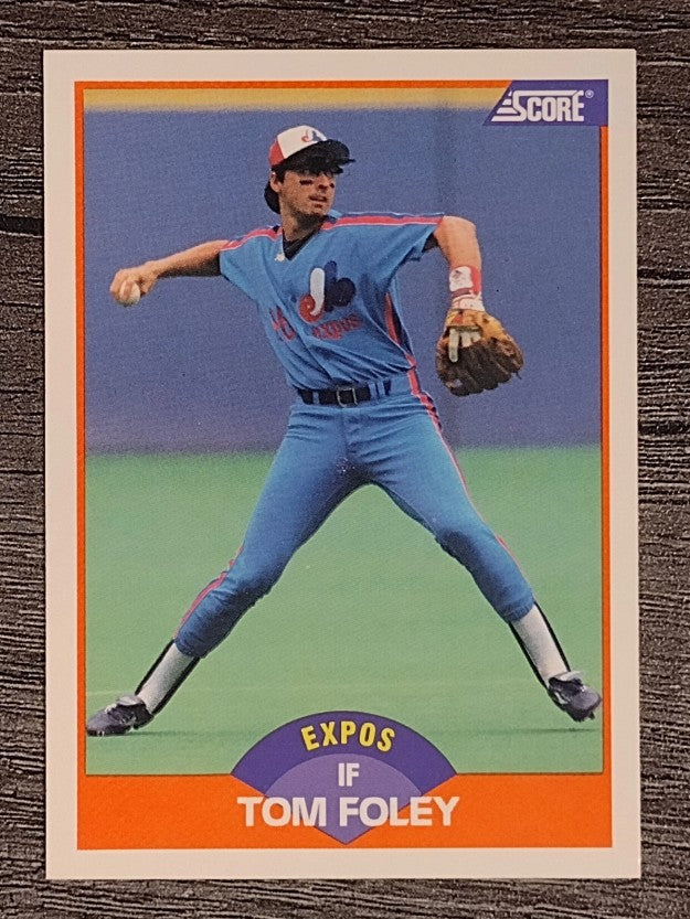 1989 Score #405 Tom Foley