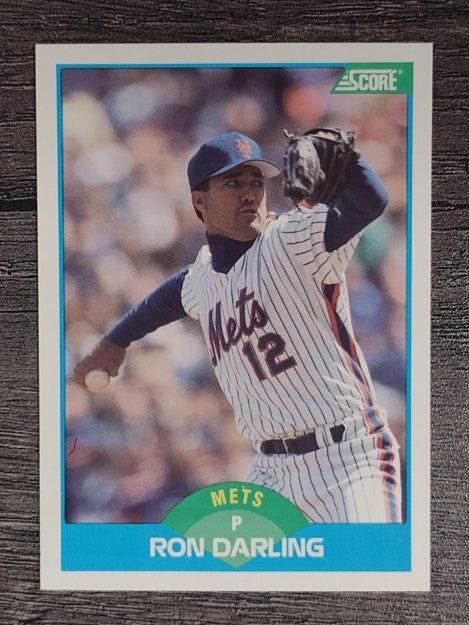 1989 Score #180 Ron Darling
