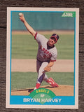 1989 Score #185 Bryan Harvey RC