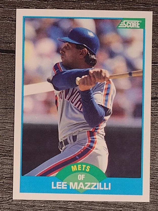 1989 Score #217 Lee Mazzilli