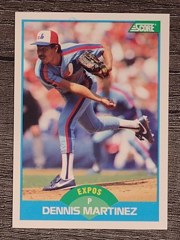 1989 Score #114 Dennis Martinez