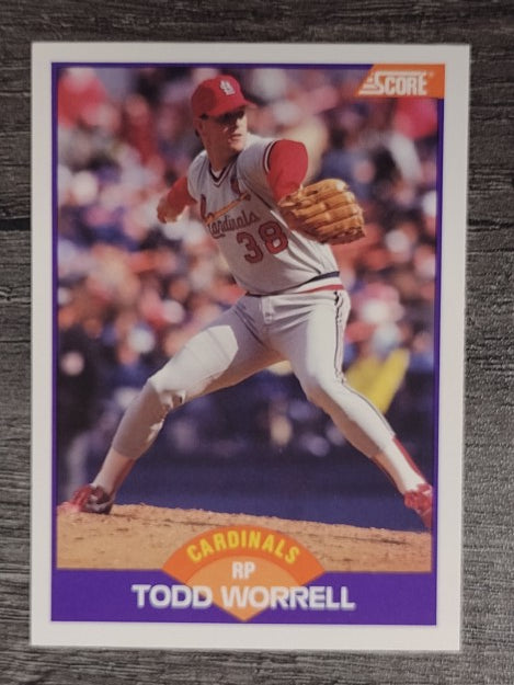 1989 Score #265 Todd Worrell
