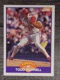 1989 Score #265 Todd Worrell