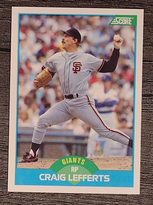1989 Score #178 Craig Lefferts