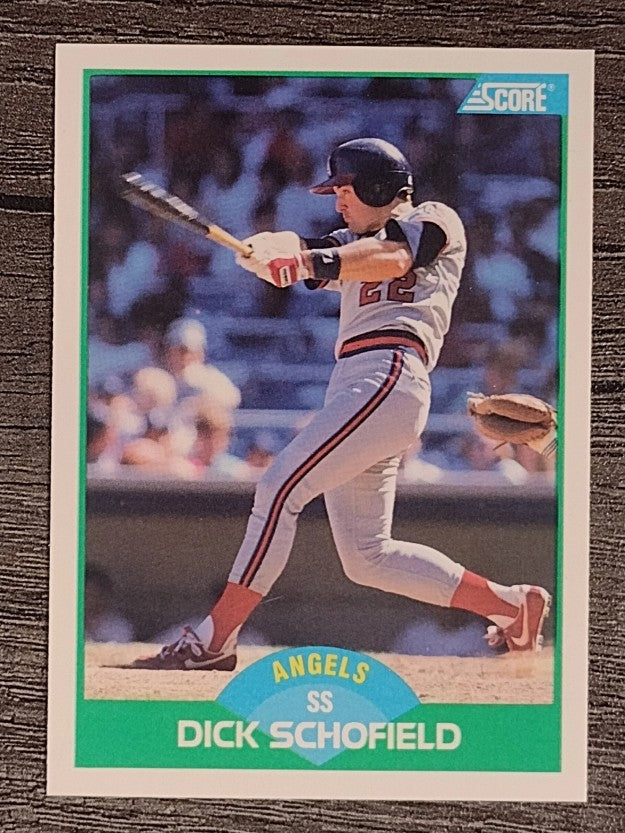 1989 Score #16 Dick Schofield
