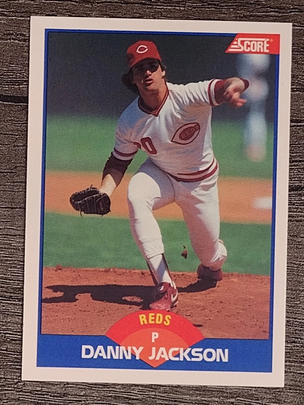 1989 Score #555 Danny Jackson