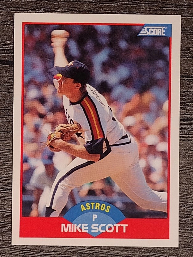 1989 Score #550 Mike Scott
