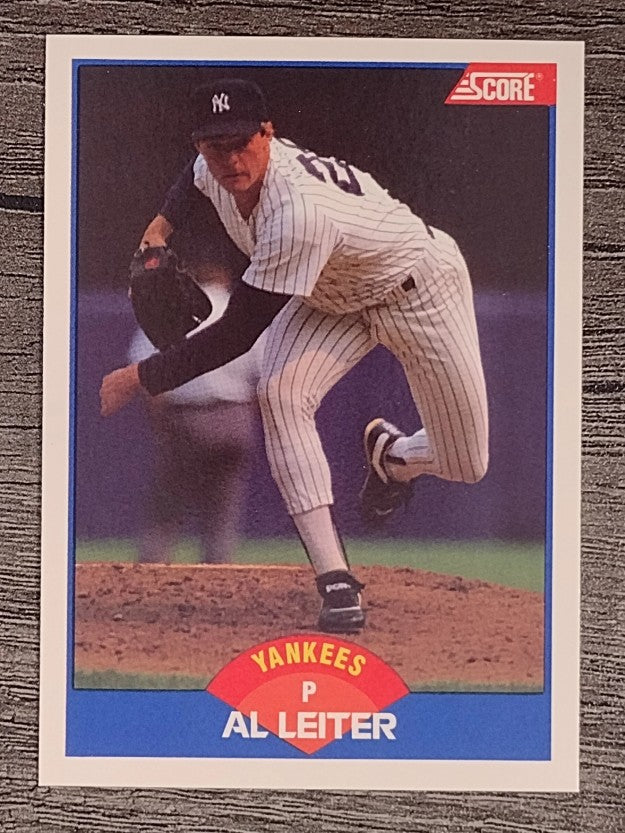 1989 Score #580 Al Leiter