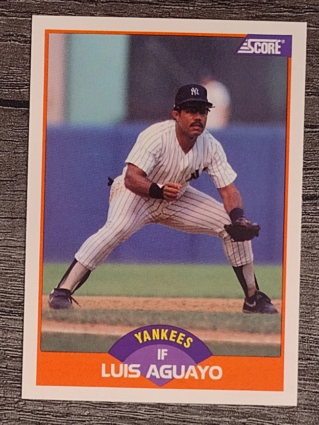 1989 Score #436 Luis Aguayo