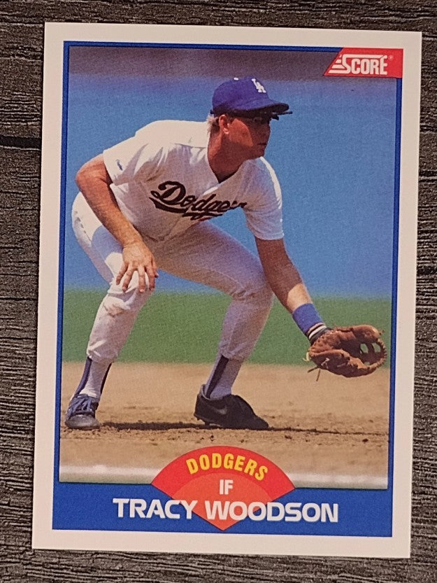 1989 Score #586 Tracy Woodson