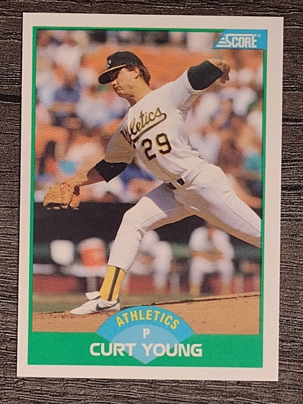1989 Score #29 Curt Young